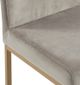 Inspire™ Diego Grey/Aged Gold 26" Counter Stool, Set Of 2-2