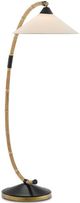 Currey & Company Lisbon Natural/Off-White Floor Lamp-0