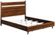 Flexsteel® Ludwig Walnut Queen Panel Bed-1