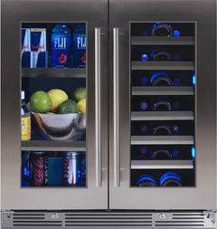 XO 6.6 Cu. Ft. Fingerprint Resistant Stainless Steel Wine Cooler