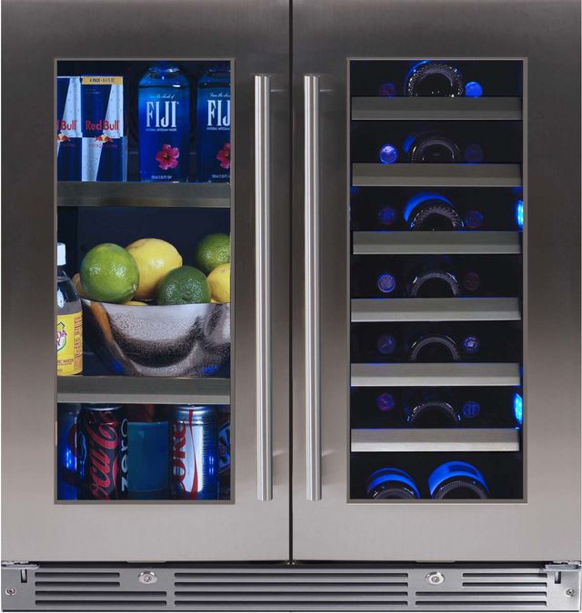 XO 6.6 Cu. Ft. Fingerprint Resistant Stainless Steel Wine Cooler