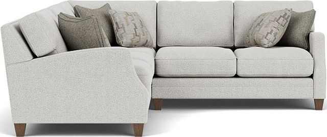 Flexsteel® Lennox Silver Glacier Sectional-1