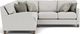 Flexsteel® Lennox Silver Glacier Sectional-1