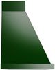 Ilve® Nostalgie II Noblesse 48" Emerald Green Wall Mounted Range Hood with Copper Trim-2