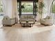 International Furniture Direct Mita Beige Chair-1