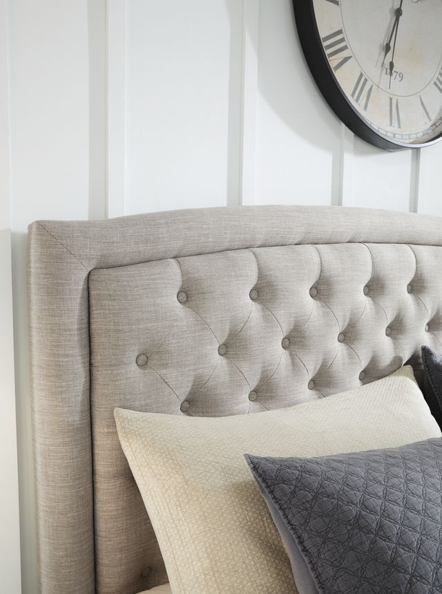 Signature Design by Ashley® Jerary Gray Queen Upholstered Bed-3