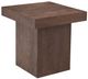 Bassett Mirror Padula Brown Oak Large End Table-0