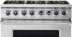 Viking® 7 Series 36" Stainless Steel Pro Style Dual Fuel Range-1