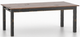 Canadel Customizable Spice Washed Dinning Table with Black Wooden Legs-1