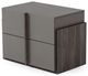 VIG Furniture Nova Domus Lucia Matte Gray Nightstand-1
