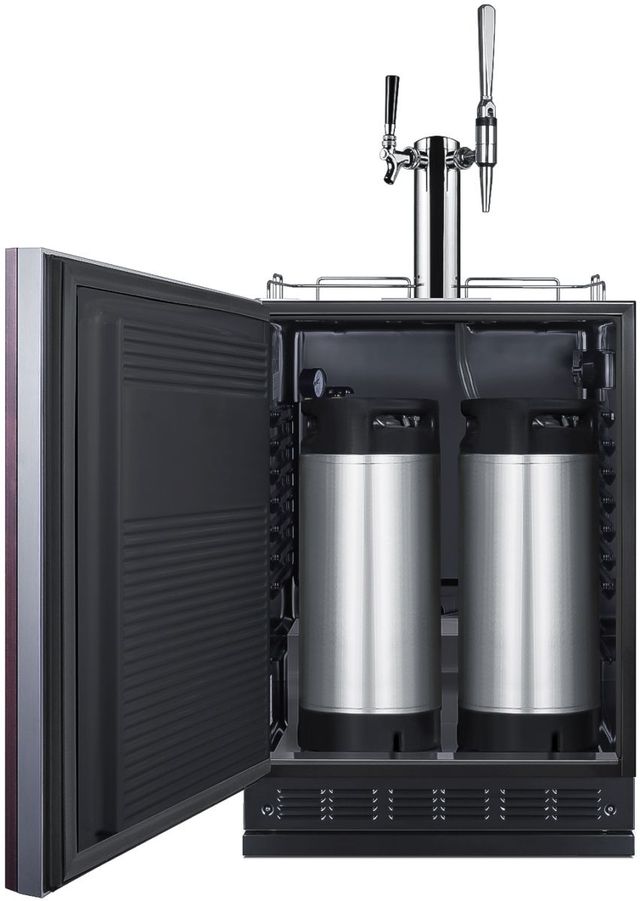 Summit® 24" Panel Ready Cold Brew/Nitro Kegerator-2