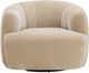 TOV Furniture Jasmine Oat Chenille Basketweave Swivel Accent Chair-3