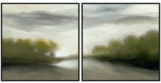 Classic Home Bewildered 2-Piece Painting by Buddy Whitlock Set-0