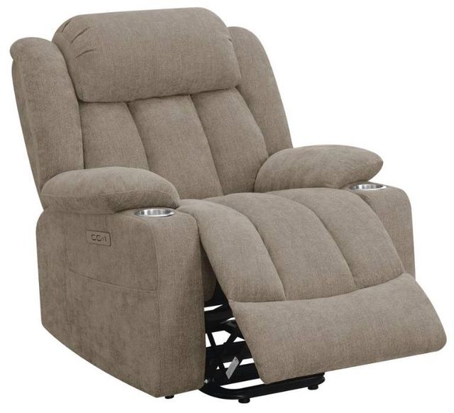 Coaster® Houston Camel Power Lift Recliner-1