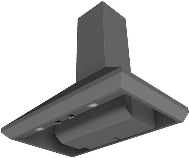 Vent-A-Hood® 36" Gunsmoke Euro Style Wall Mounted Range Hood-3