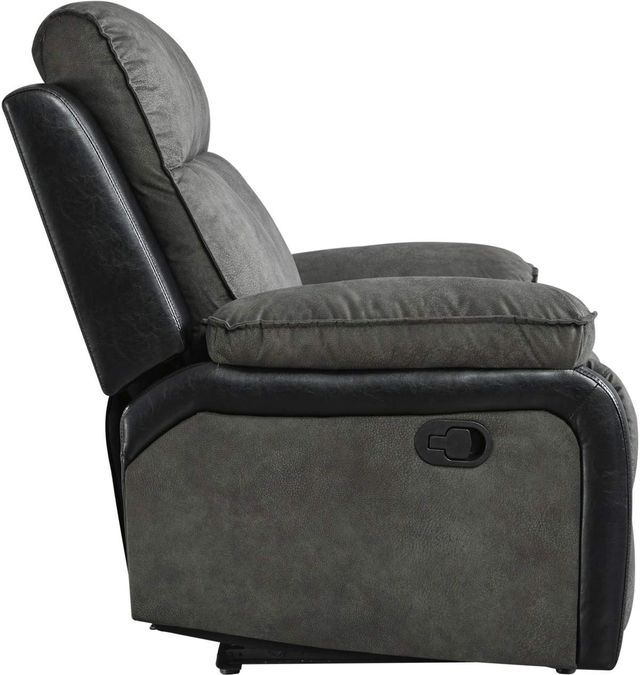 Signature Design by Ashley® Woodsway Gray Glider Loveseat-3
