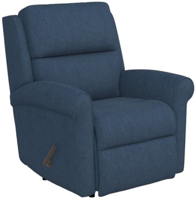 Flexsteel® Belle Lapis Manual Recliner-0