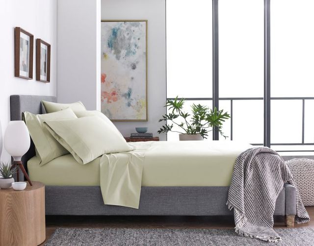 Sleeptone® Ultraweave® 6-Piece Cream Microfiber Split Head King Sheet Set-2