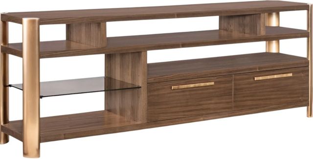 Hooker® Furniture Eleana Light Caramel/Sunlit Bronze Entertainment Console-0