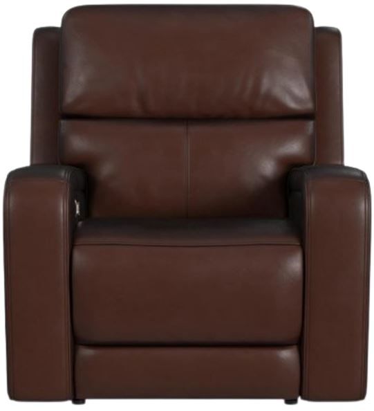 Flexsteel® Oasis Truffle Leather Power Recliner-1