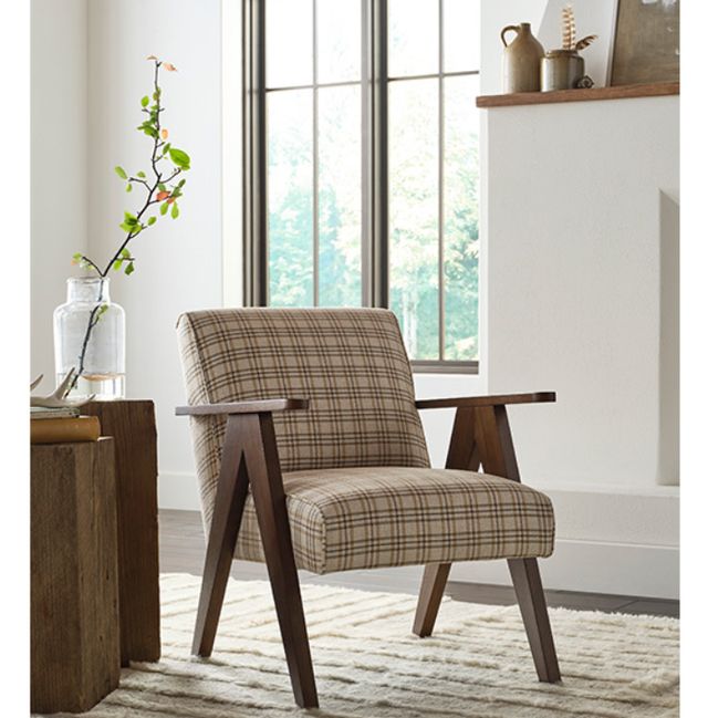 Best® Home Furnishings Customizable Field & Stream Home Bayden Accent Chair with Dark Walnut Legs-3