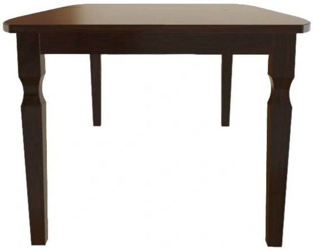 Mavin Customizable 42" x 48" Boat Extendable Dining Table with 2 Leaves-2