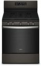 Whirlpool® 30" Black Stainless Freestanding Gas Range with 5-in-1 Air Fry Oven-0