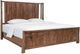 International Furniture Direct Roots Brown Queen Panel Bed-0