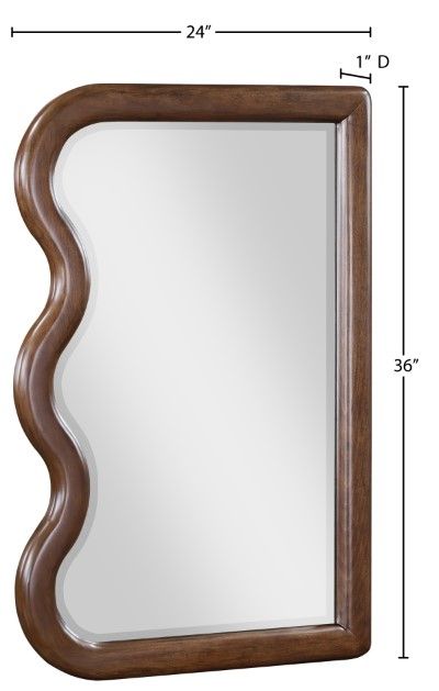 Meridian Furniture Winnie Brown Accent Mirror-4