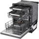 LG FlushFit™ 24" Black Stainless Steel Top Control Built-In Dishwasher with QuadWash® Pro-5