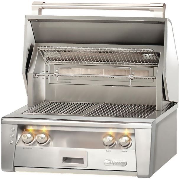 Alfresco™ ALXE Series 2-Burner Stainless Steel Built In Liquid Propane Grill-0