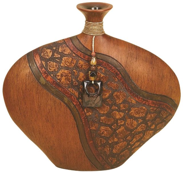 Deco Marche Brown Decorative Vase-0
