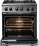 Viking® 5 Series 30" Slate Blue Pro Style Dual Fuel Range-1