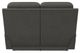 La-Z-Boy® Greyson Blue Grey Leather Power Reclining Loveseat with Headrest-3