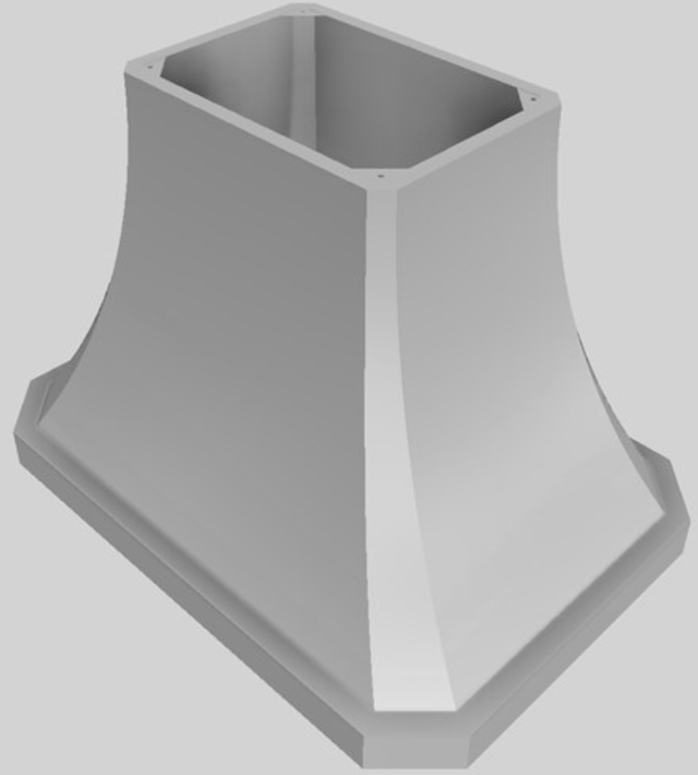 Vent-A-Hood® Designer Series 42" Stainless Steel Island Range Hood-3