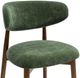 TOV Furniture Zinea Brown/Forest Green Dining Chair-5