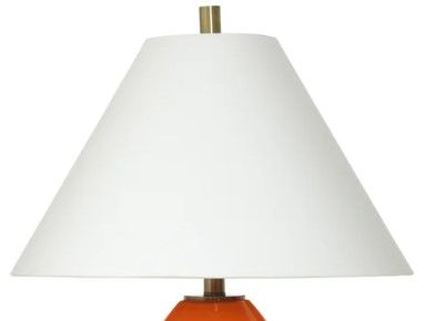 StyleCraft Dann Foley Lifestyle Orange Table Lamp-1