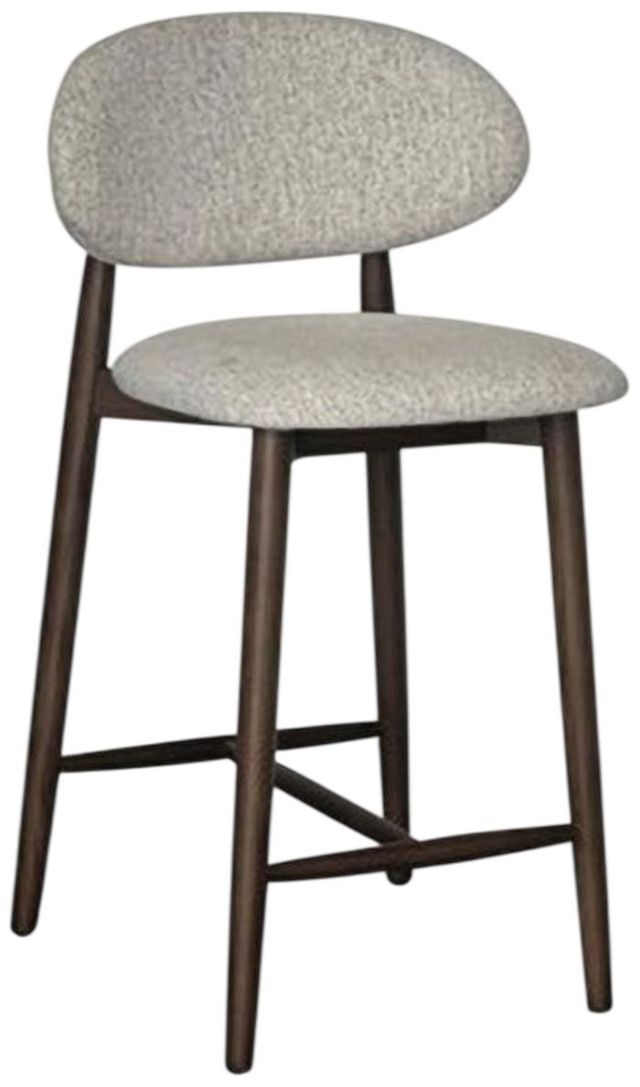 Nest Home Collections Erica Carob/Paloma Gray Counter Stool-0