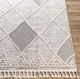 Surya Azilal Gray/White 4'x6' Area Rug-1