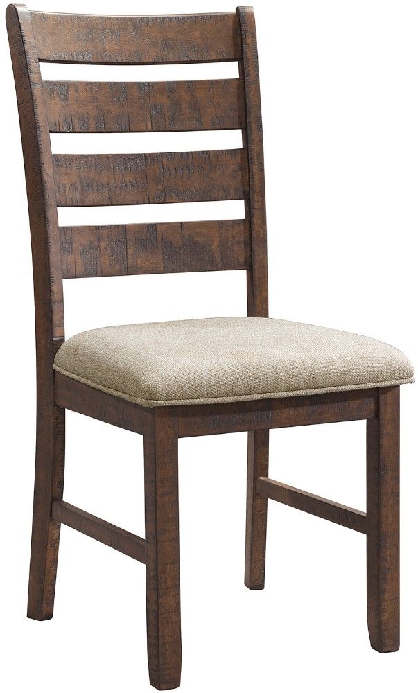 Elements International Jax 6-Piece Cherry Dining Set-2