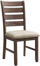 Elements International Jax 6-Piece Cherry Dining Set-2