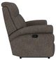 Flexsteel® Davis Gray Ash Reclining Loveseat-2