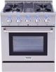 Thor Kitchen® 30" Stainless Steel Pro Style Gas Range-1