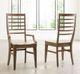 Kincaid Furniture Modern Forge Sandy Brown Canton Ladder Back Arm Chair-2