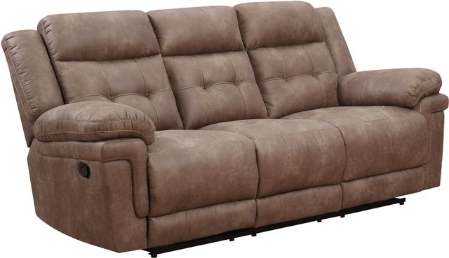 Steve Silver Co. Anastasia Cocoa Manual Reclining Sofa-0