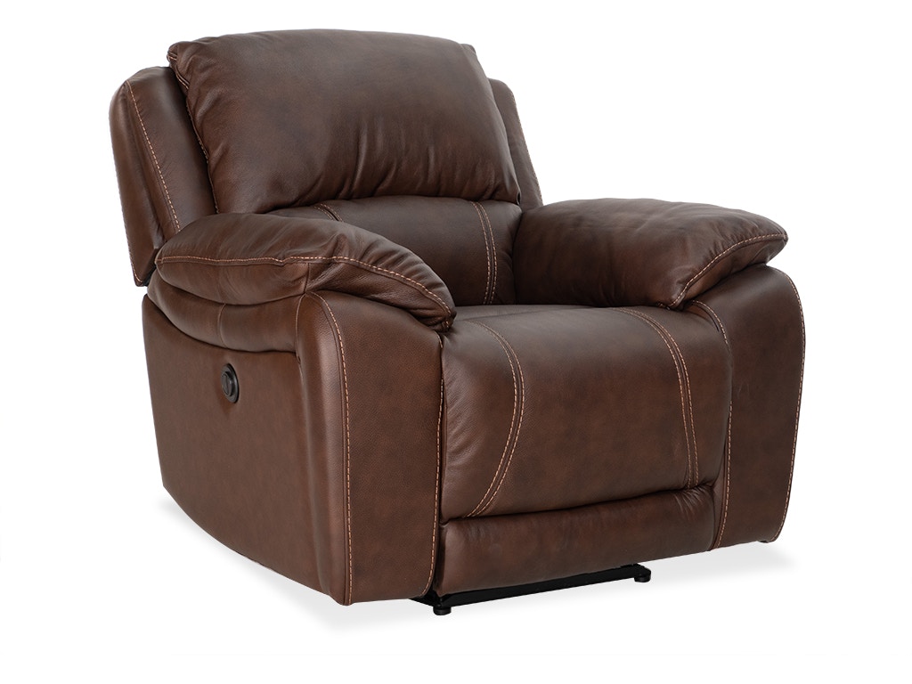 Brown Bobs Leather Recliner Sofa Living Room Bobs Furniture