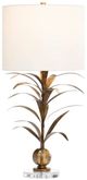Crestview Collection Mandalay Gold Stylized Palm Fronds Table Lamp-1