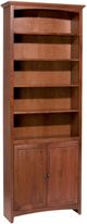 Whittier Wood® Furniture Customizable McKenzie 30" x 84" Bookcase with Doors-0