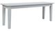 Jofran Inc. Simplicity Dove Gray Bench-0