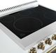 FORNO® Paolo 30" White Pro Style Electric Range with True Convection Oven-4